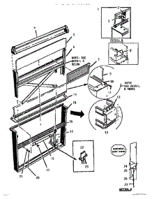 04 - Snorkel parts for Thermador Cooktop CH30 from AppliancePartsPros.com
