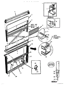 04 - Snorkel parts for Thermador Cooktop CH36 from AppliancePartsPros.com