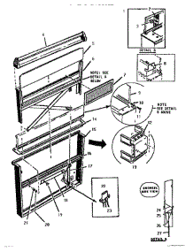04 - Snorkel parts for Thermador Cooktop CHCV30 from AppliancePartsPros.com