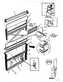 04 - Snorkel parts for Thermador Cooktop CHCV36 from AppliancePartsPros.com