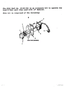 03 - Accessory Kit parts for Thermador Cooktop GG12MW from AppliancePartsPros.com