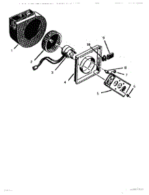 11 - Integral Ventilator parts for Thermador Cooktop GG3001 from AppliancePartsPros.com