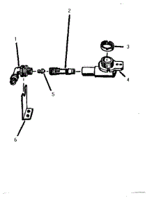 04 - Jet Holder Assembly parts for Thermador Cooktop GG3601 from AppliancePartsPros.com