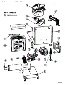 06 - Microwave Power Section parts for Thermador Range MTR217 from AppliancePartsPros.com
