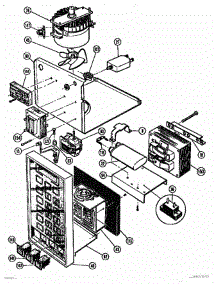 07 - Microwave Power Section (2) parts for Thermador Range MTR217 from AppliancePartsPros.com
