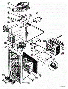 07 - Microwave Power Section (2) parts for Thermador Range MTR225 from AppliancePartsPros.com