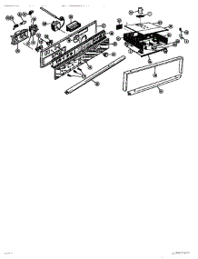 05 - Control Panel parts for Thermador Range CP55 from AppliancePartsPros.com