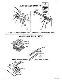 03 - Latch & Oven Parts parts for Thermador Wall Oven CT227 from AppliancePartsPros.com