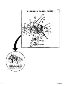 07 - Plenum & Panel parts for Thermador Wall Oven CT227 from AppliancePartsPros.com