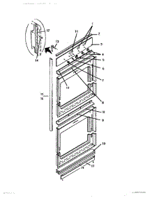11 - Trims, Deflector, Control Panel parts for Thermador Wall Oven CT227N from AppliancePartsPros.com