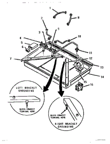 02 - Burner Box parts for Thermador Cooktop GG3602 from AppliancePartsPros.com