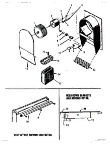 09 - Remote Ventilator parts for Thermador Cooktop GGCV3001 from AppliancePartsPros.com