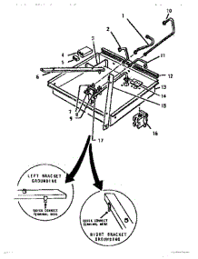 02 - Burner Box parts for Thermador Cooktop GGCV3002 from AppliancePartsPros.com