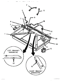 02 - Burner Box parts for Thermador Cooktop GGCV3601 from AppliancePartsPros.com