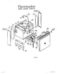 07 - Slide-In parts for Thermador RDSS30 S/N 9707 & UP from AppliancePartsPros.com