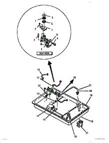 02 - Gas Controls parts for Thermador Cooktop SGCV36 from AppliancePartsPros.com