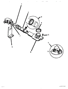 05 - Burner Pipe parts for Thermador Cooktop SGCV36 from AppliancePartsPros.com
