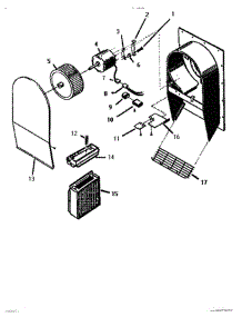 12 - Remote Ventilator parts for Thermador Cooktop SGCV36 from AppliancePartsPros.com