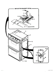 06 - Body parts for Thermador Wall Oven CT227N-01 from AppliancePartsPros.com