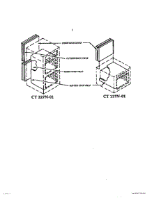 08 - Insulation Kit parts for Thermador Wall Oven CT127N-01 from AppliancePartsPros.com