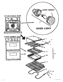 02 - Removable Oven Parts parts for Thermador Wall Oven CT130 from AppliancePartsPros.com