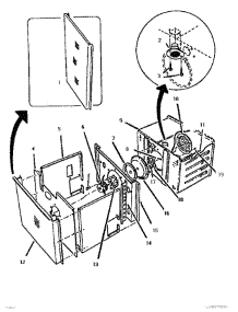 05 - Oven Liner & Module parts for Thermador Wall Oven CT230 from AppliancePartsPros.com