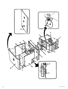 05 - Oven Liner & Module parts for Thermador Wall Oven CT130-03 from AppliancePartsPros.com