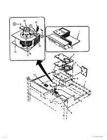 07 - Plenum Assembly parts for Thermador Wall Oven CT230-03 from AppliancePartsPros.com