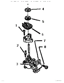 04 - Control Valve parts for Thermador Cooktop GGCV3602 from AppliancePartsPros.com