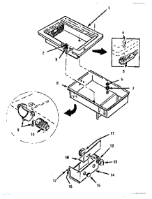 02 - Top Assembly parts for Thermador Griddle GNG12MW from AppliancePartsPros.com