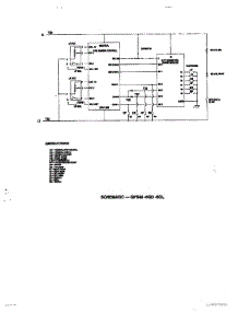 04 - Schematic Diagram parts for Thermador Cooktop GPS486GD from AppliancePartsPros.com