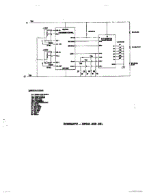 04 - Schematic Diagram parts for Thermador Cooktop GPS486GL from AppliancePartsPros.com