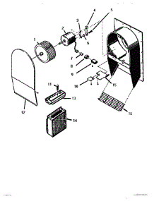 08 - Remote Ventilator parts for Thermador Cooktop CVSE36B from AppliancePartsPros.com