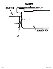 10 - Hold-Down Brackets parts for Thermador Cooktop CVSE36B from AppliancePartsPros.com