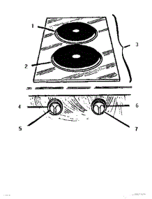 02 - Cooktop & Controls parts for Thermador Cooktop E12MWC from AppliancePartsPros.com
