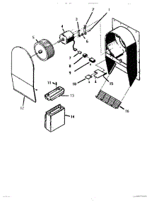 03 - Remote Ventilator parts for Thermador Cooktop EIICV30 from AppliancePartsPros.com
