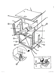 06 - Body - Front View parts for Thermador Range GSC30CVWC from AppliancePartsPros.com