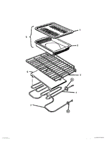09 - Racks, Elements, Pans parts for Thermador Range GSC30CVWC from AppliancePartsPros.com