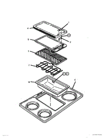 02 - Griddle parts for Thermador Range GSC30CVWC-01 from AppliancePartsPros.com