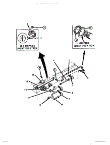 05 - Control Panel Gas parts for Thermador Range GSC30CVWC-01 from AppliancePartsPros.com