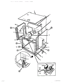 06 - Body Assembly parts for Thermador Range GSC30CVWC-01 from AppliancePartsPros.com