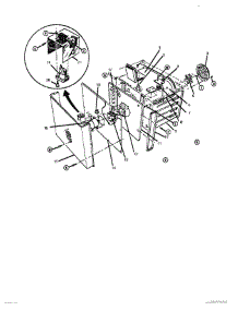 07 - Body - Rear View parts for Thermador Range GSC30CVWC-01 from AppliancePartsPros.com