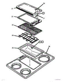 02 - Griddle parts for Thermador Range GSC30CVWC1 from AppliancePartsPros.com