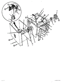 07 - Body - Rear View parts for Thermador Range GSC30CVWC1 from AppliancePartsPros.com