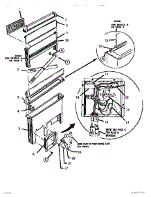 08 - Snorkel - Rear View parts for Thermador Range GSC30CVWC1 from AppliancePartsPros.com
