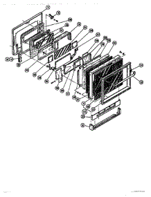 06 - Door Page 2 parts for Thermador Range ESC-31 from AppliancePartsPros.com