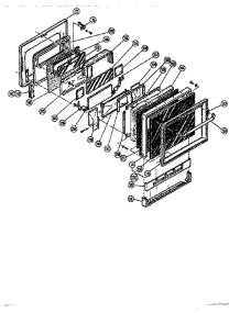 06 - Door Page 2 parts for Thermador Range ESC-34 from AppliancePartsPros.com