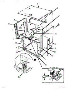 03 - Body - Front View parts for Thermador Range ESC30B from AppliancePartsPros.com
