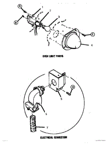 08 - Oven Light parts for Thermador Range ESC30B from AppliancePartsPros.com