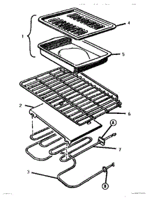 11 - Racks, Elements, Pans parts for Thermador Range ESC30B from AppliancePartsPros.com